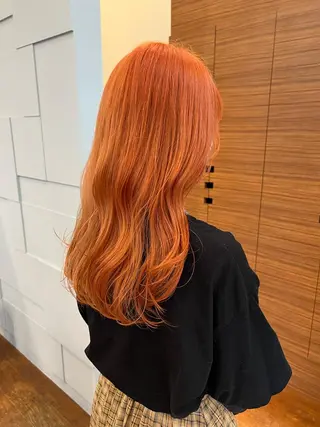 ロング カラー 柏木  彩花のヘアスタイル