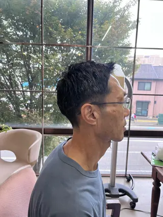 ショート メンズ 戸井 悠斗のヘアスタイル