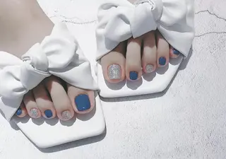 ネイル 🦋ネイルサロン ブラン🌈ゆりのネイルデザイン