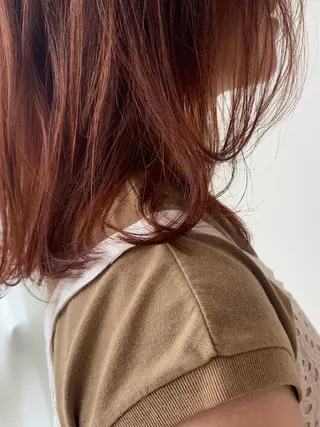 ミディアム カラー STAN WOOD所属・似合わせcut 🔥yutakaのヘアスタイル