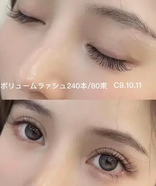 マツエク・マツパ Cute B e au t yのマツエク・マツパデザイン