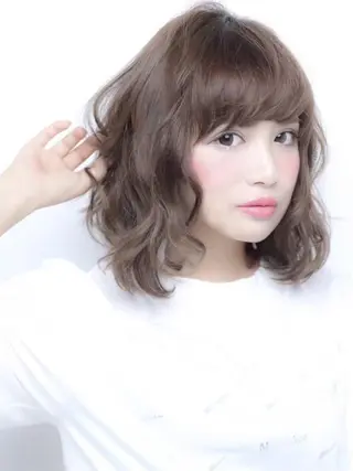 ヘアアレンジ 韓国風くびれヘア/ 小顔レイヤー🧿小林のヘアスタイル