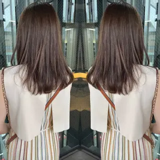 セミロング カラー BOOTH share salon所属・ハタケヤマヨシキ ／BOOTHのヘアスタイル