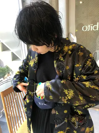 ショート パーマ 🌈圧倒的デザイン力 内井省吾のヘアスタイル