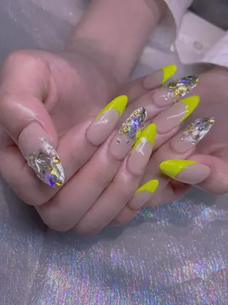 ネイル 長さだし専門店 M2　rikaのネイルデザイン