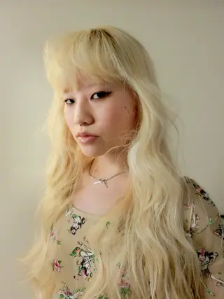 ロング カラー ハッシュカット/ MAYAのヘアスタイル