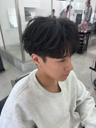 パーマ メンズ 土岐 仁/メンズ専門 パーマ特化美容師🌀のヘアスタイル