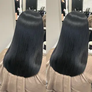 ミディアム カラー 髪質改善/美髪矯正 艶髪/Takutoのヘアスタイル