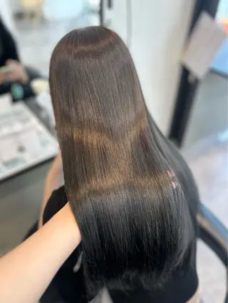 カラー 透明感カラー୨୧ 松山理桜🩰˖ ࣪⊹のヘアスタイル