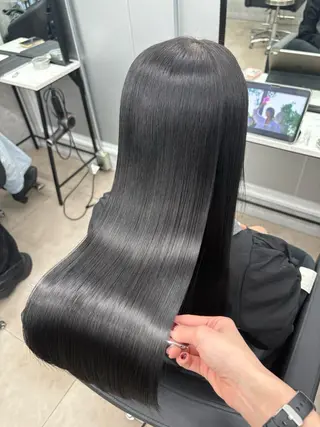 ロング カラー 髪質改善/韓国 ﾚｲﾔｰ/店長/原島のヘアスタイル