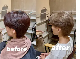 カラー メンズ CIEL 四条河原町所属・ササノ/髪質改善⛓️ 艶カラー⛓️レイヤーのヘアスタイル