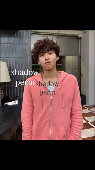 カラー パーマ メンズ 名古屋栄/モデル募集 sayoのヘアスタイル