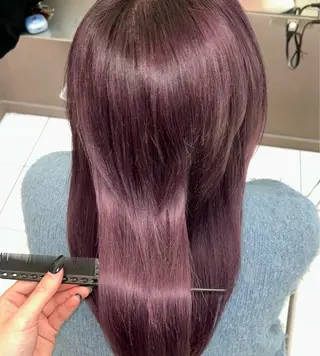 ロング カラー レイヤーカット/ボブ 🪐花木 香菜のヘアスタイル