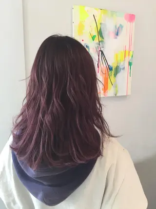 ロング カラー 💘透明感カラー💘 沖本 将宏のヘアスタイル