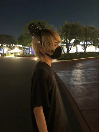 ショート カラー メンズ 5:8所属・吉祥寺【髪質改善カラ ー/ブリーチ】藤井のヘアスタイル