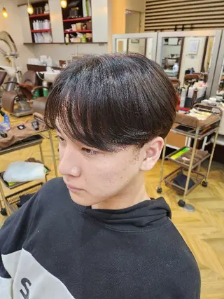 メンズ ショート 清潔感×垢抜けヘアー ✂︎タカダリョウマのヘアスタイル