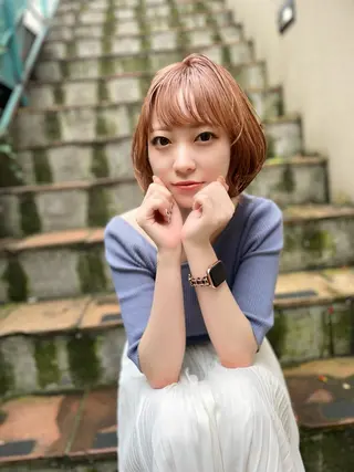 ショート TMJ所属・拓麿✂︎/ショート 専門×透明感カラーのヘアスタイル