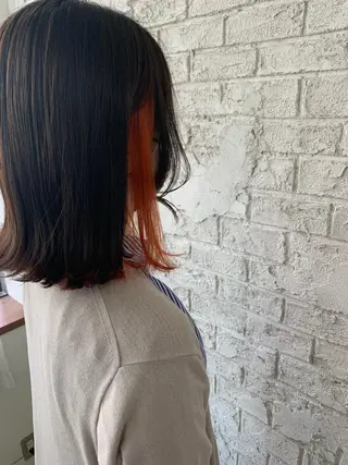 ミディアム カラー ブリーチ特化 ハイトーンRYOYAのヘアスタイル