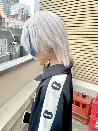 ショート habitt所属・Fu jiのヘアスタイル