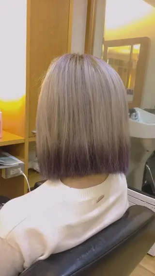 カラー CA-PETZ 大石 ゆうなのヘアスタイル