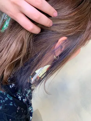 ミディアム カラー 立川/シールエクステ /みづきのヘアスタイル