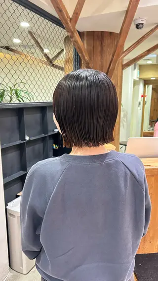 ショート ボブレイヤー/ ブリーチ/miyuuのヘアスタイル