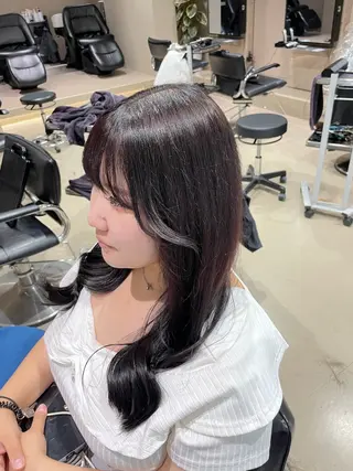 セミロング けいせい/横浜/ カラー、パーマ、縮毛のヘアスタイル