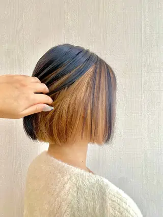 カラー 杉森 蘭琉のヘアスタイル