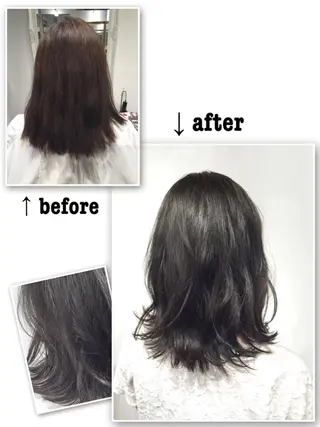 ショート ミディアム セミロング ロング カラー 二児のパパで店長な 戸田健治のヘアスタイル