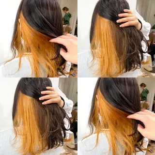 セミロング カラー  渡部 妃月のヘアスタイル