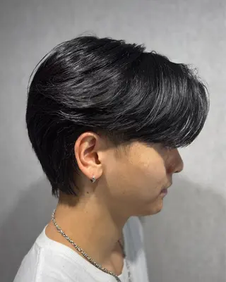 パーマ メンズ 曲がる縮毛/カルマパ ーマ/池袋/横村大全のヘアスタイル