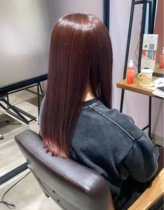 カラー 梶 瑞希のヘアスタイル