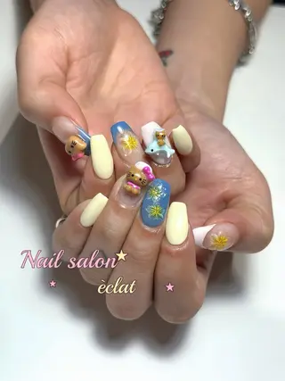 ネイル éclat ⸝꙳.⋆ 栄｜矢場町のネイルデザイン