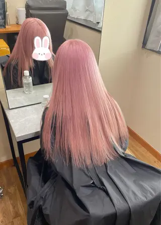 ロング カラー 💝透明感/ブリーチ /れい💝のヘアスタイル