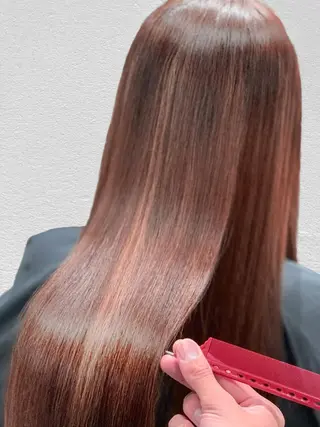 セミロング N°number大分 ナンバーmikotoのヘアスタイル