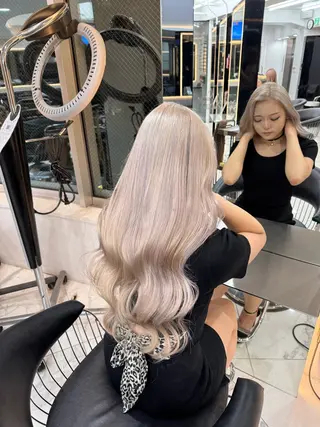 ロング カラー Lapis渋谷本店 Rikoのヘアスタイル