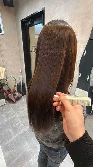 セミロング 森本峻介 ボブ/透明感カラーのヘアスタイル