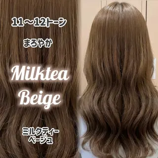 ロング カラー ボブ・レイヤー 田中 励也のヘアスタイル