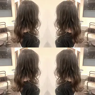 セミロング カラー Hair make VERDA所属・宮下 耕平のヘアスタイル