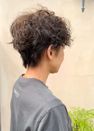 ショート パーマ 上坪 あずさのヘアスタイル