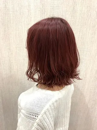 ミディアム 髪質改善/縮毛矯正/ 韓国ヘア/店長敦士のヘアスタイル