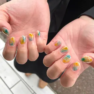 ネイル 新井 ひなののネイルデザイン