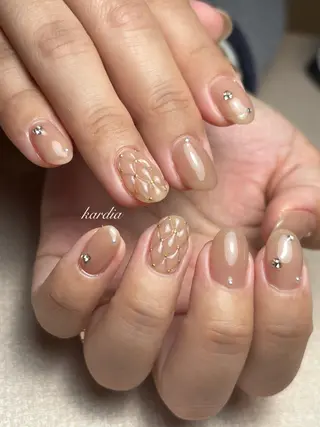 ネイル καρδιά -ｶﾙﾃﾞｨｱ-のネイルデザイン