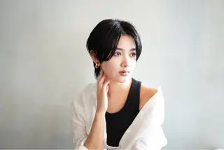 ショート カラー 八幡 空乃のヘアスタイル