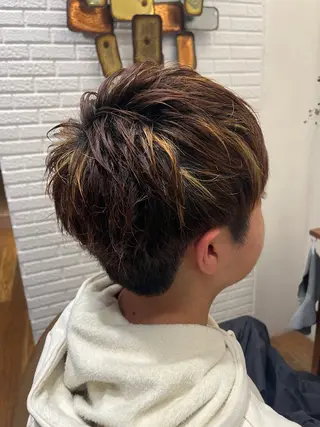 カラー メンズ 佐藤宰❪髪質改善❫ ❪カラー/透明感❫のヘアスタイル