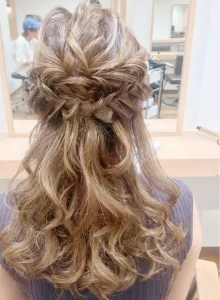 ロング ヘアアレンジ GRANLUSSO 〜グランルッソ駅前店所属・木口 嘉美のヘアスタイル