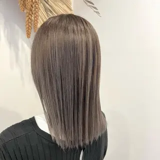 ミディアム カラー ヘアアレンジ ✨韓国/外国人風✨ 江原巧のヘアスタイル