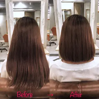 ショート 縮毛矯正&髪質改善 MAILHAIRのヘアスタイル