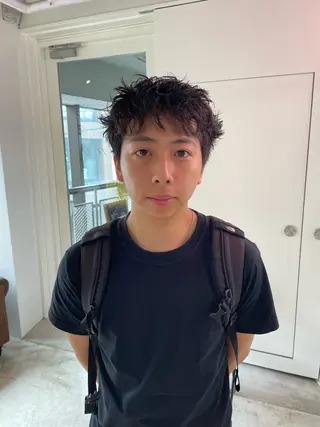 パーマ メンズ men's 特化 ✨ソウタのヘアスタイル