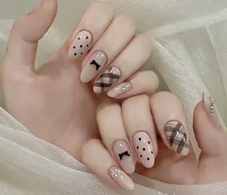 ネイル By moonネイル 🌷ワンホン/韓国風のネイルデザイン